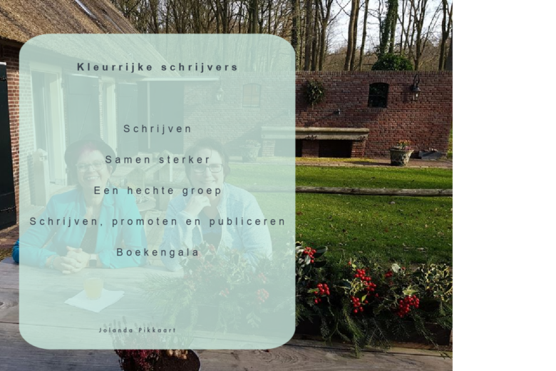 Initiatiefnemers kleurrijke schrijvers Jolanda Pikkaart Initiatiefnemer kleurrijke schrijvers