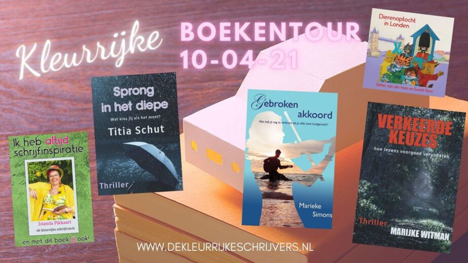Kleurrijke boekentour Kleurrijke boekentour